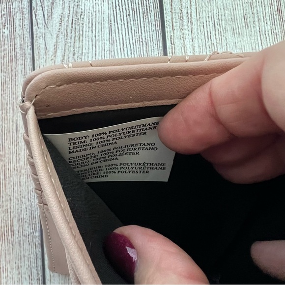 Betsy Johnson Pink Quilted Wallet - Picture 7 of 8